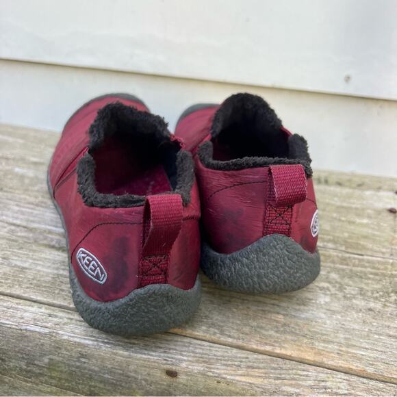 Keen Howser II Outdoors Slipper fleece lined Andorra cranberry 1026851 Size 10 - Picture 4 of 7